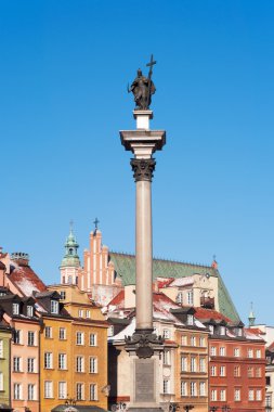 Sigismund's Column in Warsaw clipart
