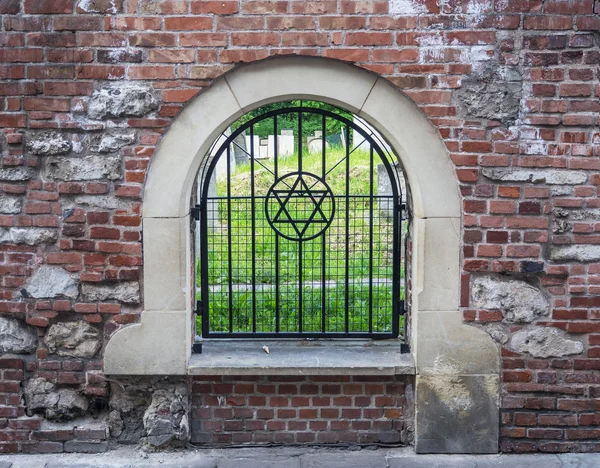 Remuh Yahudi Mezarlığı, Krakow, Polonya — Stok fotoğraf