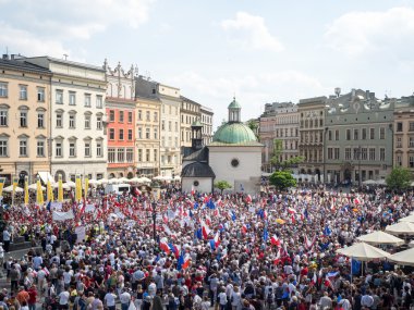Mart özgürlük, Krakow, Polonya