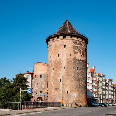 Stagiewna kapısı ve kule Gdansk