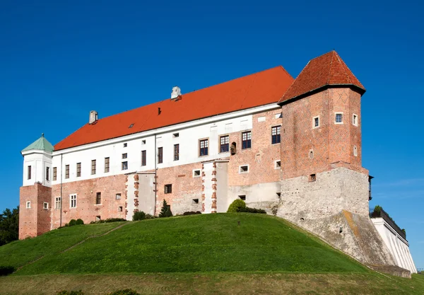 Średniowieczny zamek w Sandomierzu, Polska — Zdjęcie stockowe