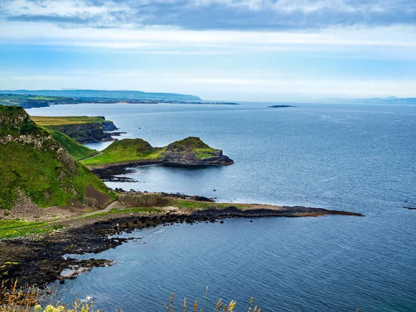 Північна Ірландія Велика Британія Гігантський Дамба Унікальні Природні Геологічні Утворення — стокове фото