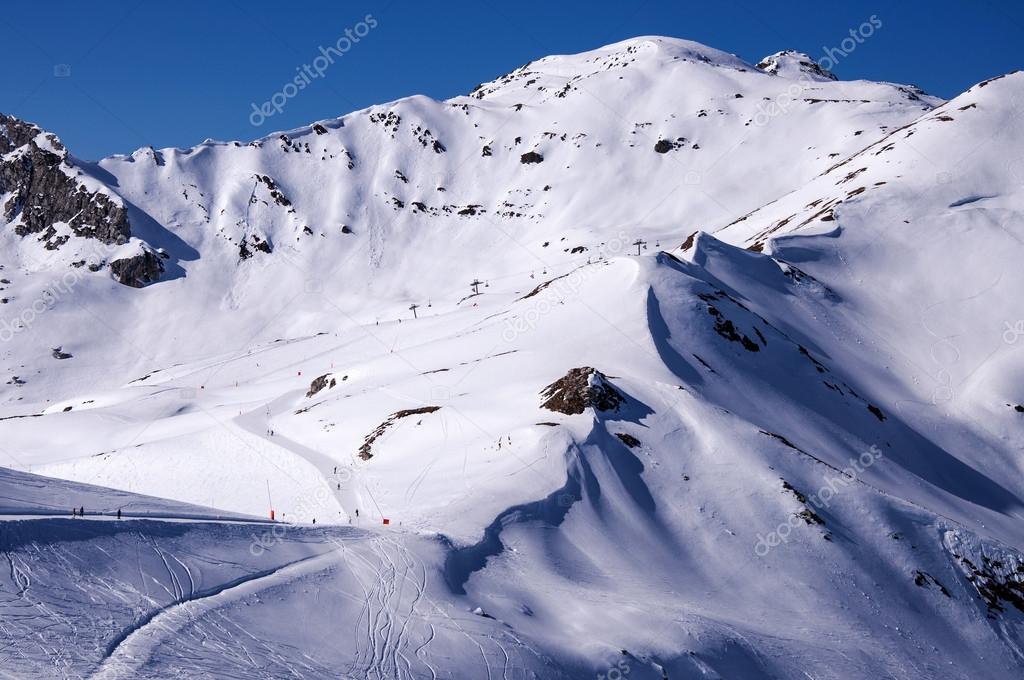 Ski pistes in Mayrhofen