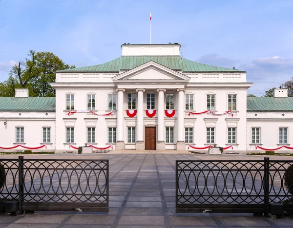 Belvedere-palatset i Warszawa, Poland — Stockfoto