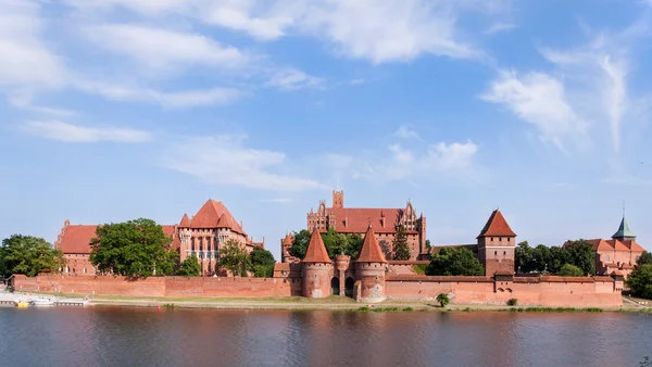 Castillo teutónico en Malbork, Polonia —  Fotos de Stock