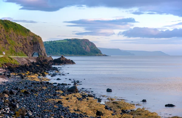 Antrim Coastal Road en Irlande du Nord — Photo