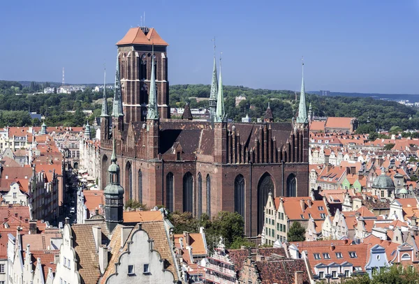 St Mary katedry w Gdańsk, Polska — Zdjęcie stockowe