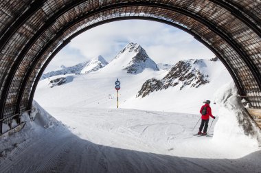 Kayak tünel Solden Kayak merkezinde