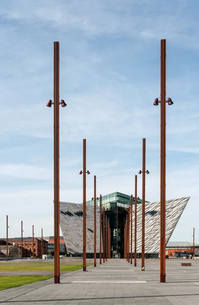 Belfast Titanic látogató központ — Stock Fotó