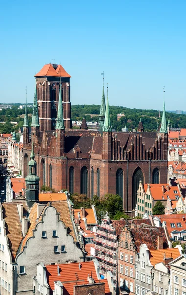 St Mary katedry w Gdańsk, Polska — Zdjęcie stockowe