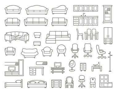 mobilya Icon set