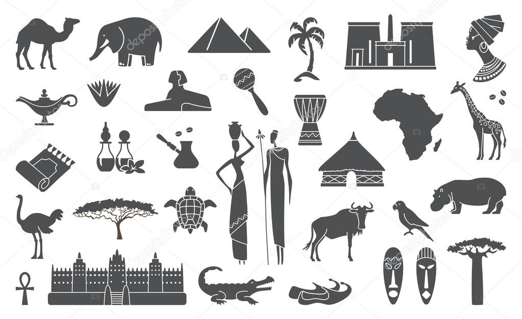 Símbolos tradicionales de África 2023