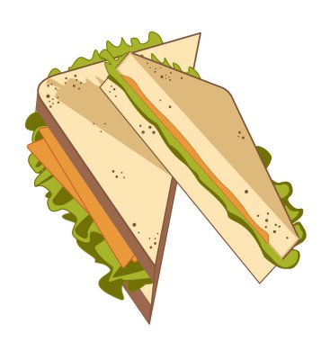 Kahvaltı öğle yemeği ve akşam yemeği renkli vektör