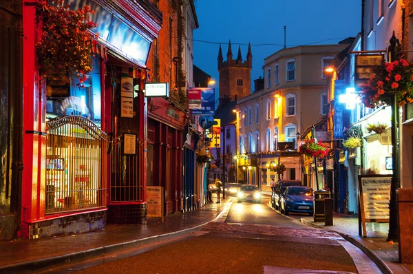 Vida nocturna en Ennis, Irlanda — Foto de Stock