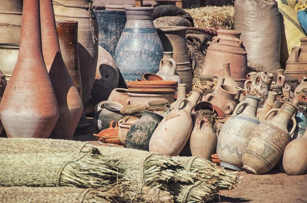 Marockansk street marknad — Stockfoto