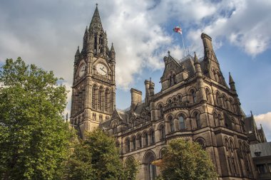 Manchester Town Hall clipart