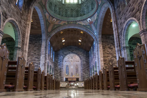 Interiér katedrály Galway — Stock fotografie