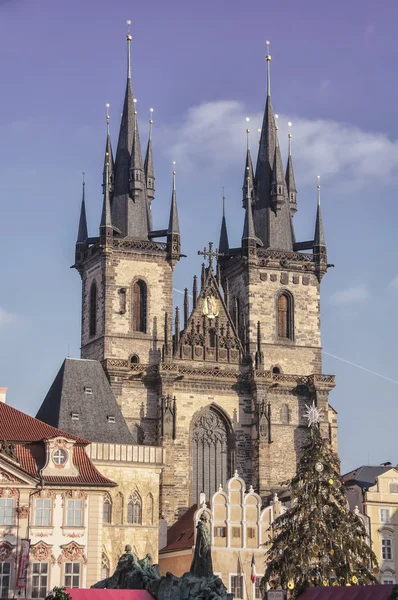 Tyn Kirche in Prag — Stockfoto