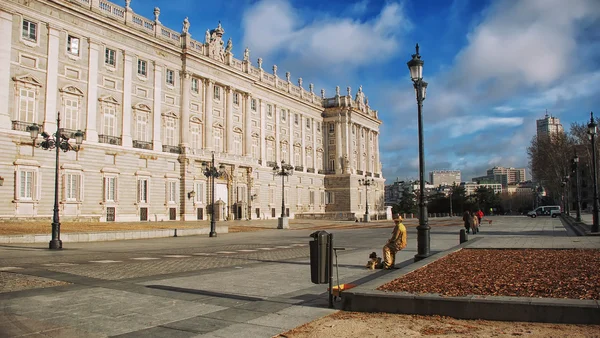 Royal Palace in Madrid — Stock Photo, Image