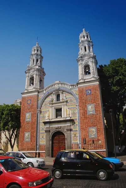 Church in Puebla — Stock Photo, Image
