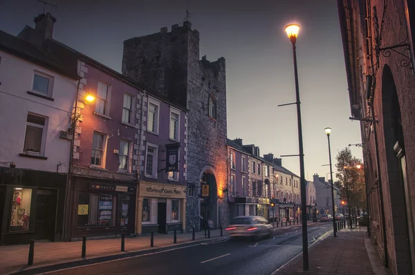 Cashel på natten, Irland — Stockfoto