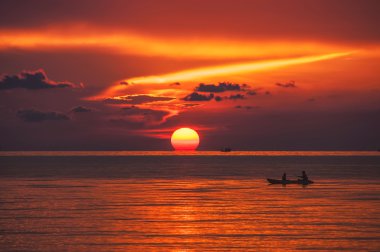 Tayland 'da gün batımı