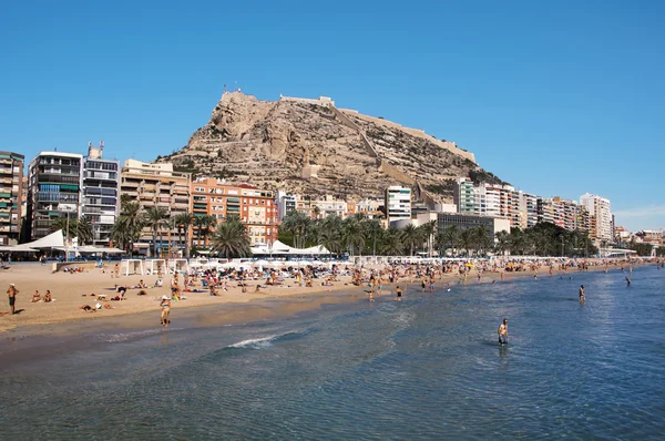 Praia de Alicante — Fotografia de Stock