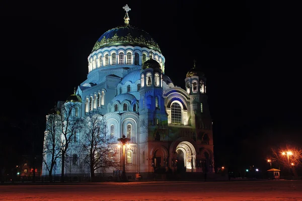 Cathedral of Saint Nicholas in Kronstadt — Stock Photo, Image