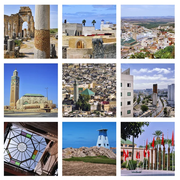 Set of Morocco Architecture — Stock Photo, Image