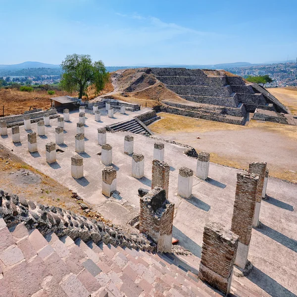 Panorama de las ruinas de Tula, México —  Fotos de Stock
