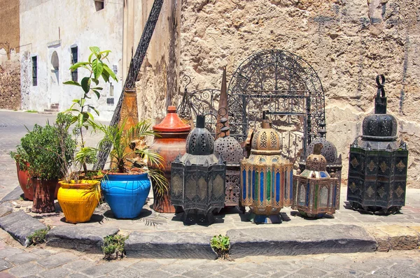 Streets of old town Mazagan, Morocco — Stock Photo, Image