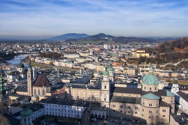 Vista aérea de Salzburgo — Fotografia de Stock