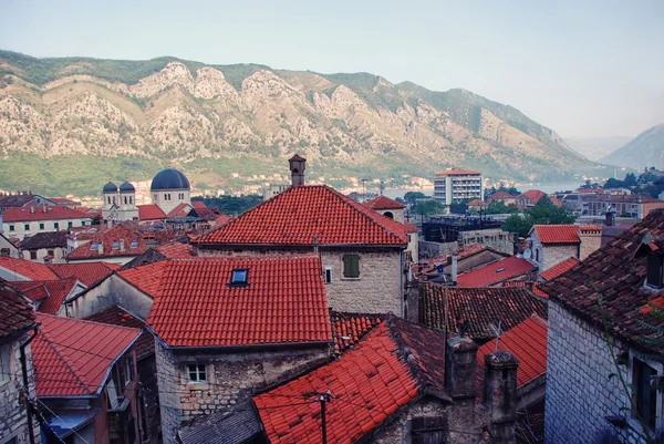 Kotor på morgonen — Stockfoto