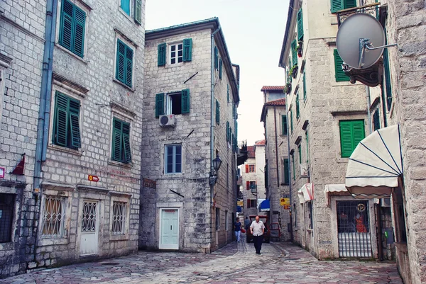 Ulice w Kotorze — Zdjęcie stockowe