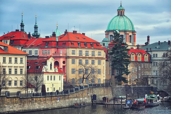 Praga, Repubblica Ceca, vista aerea — Foto Stock