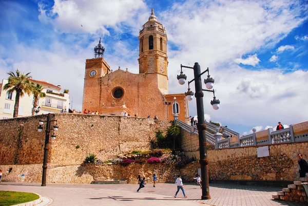 Kathedrale von Sitges — Stockfoto