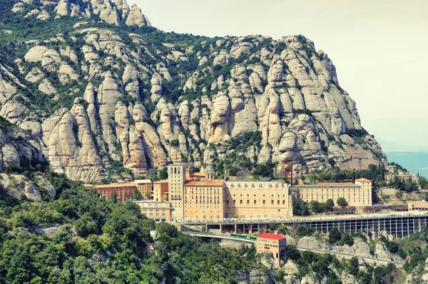 Klooster van Montserrat, Spanje — Stockfoto