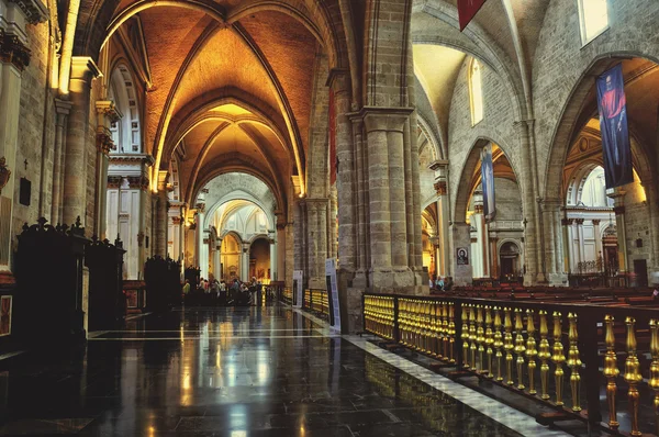 Kathedraal van Valencia interieurs — Stockfoto