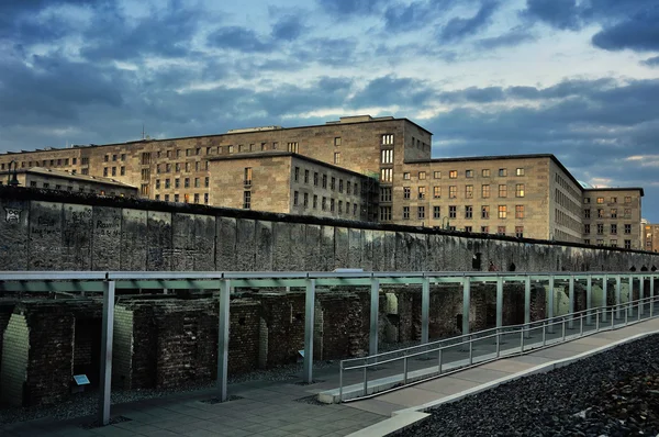 Resti del muro di Berlino in Germania — Foto Stock