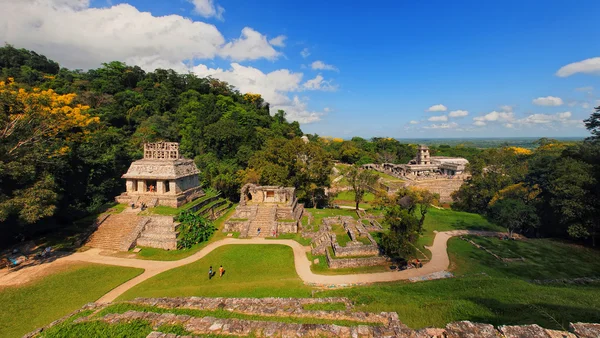 Maják romjai Palenque, Chiapas, Mexikó Stock Kép