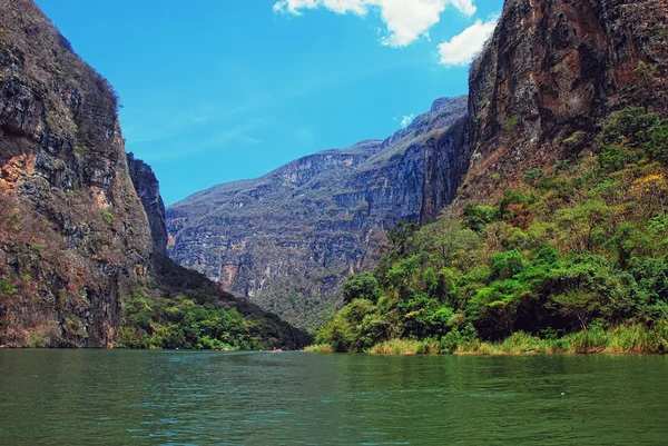 Canyon del sumidero Mexikóban Stock Fotó