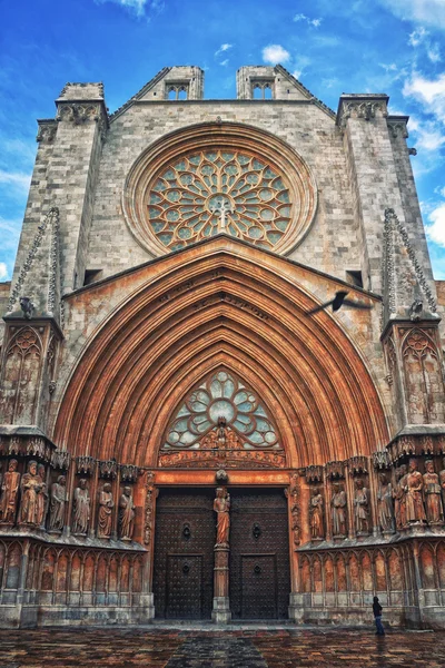 Katedralen i staden tarragona, Spanien — Stockfoto