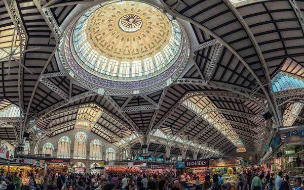 Mercato interno centrale di Valencia — Foto Stock