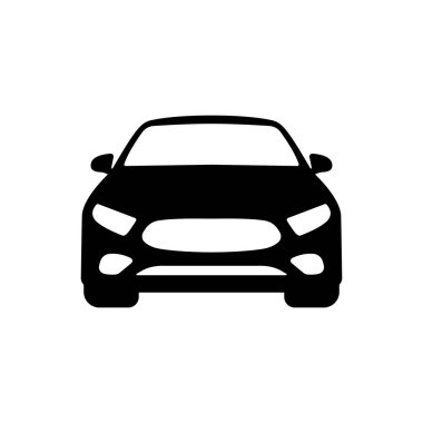 Araba vektör simgesi. Araba önizleme sembolü izole edilmiş Vektör illüstrasyon EPS 10