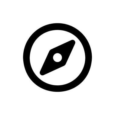 Vektör simgesini karşılaştır. Ana nokta sembolü Vektör illüstrasyon EPS 10 'un göstergesi