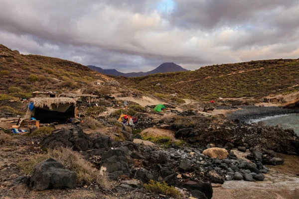 Wunderschöne Landschaft Teneriffas - los morteros — Stockfoto