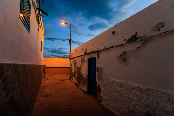 Tenerife paisaje - Costa Adeje noche — Foto de Stock