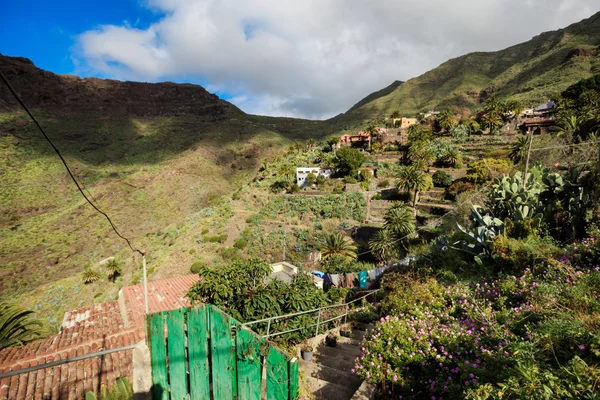 아름 다운 테네리페 풍경-Masca 마을 — 스톡 사진