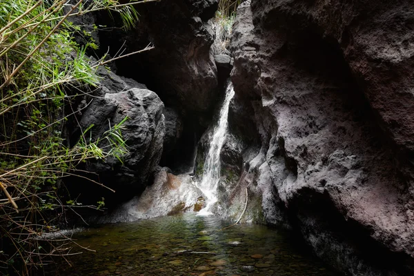 Bela cachoeira de Tenerife - Vale de Masca — Fotografia de Stock