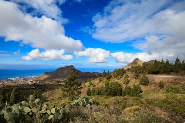 Güzel Tenerife manzara - El Teide